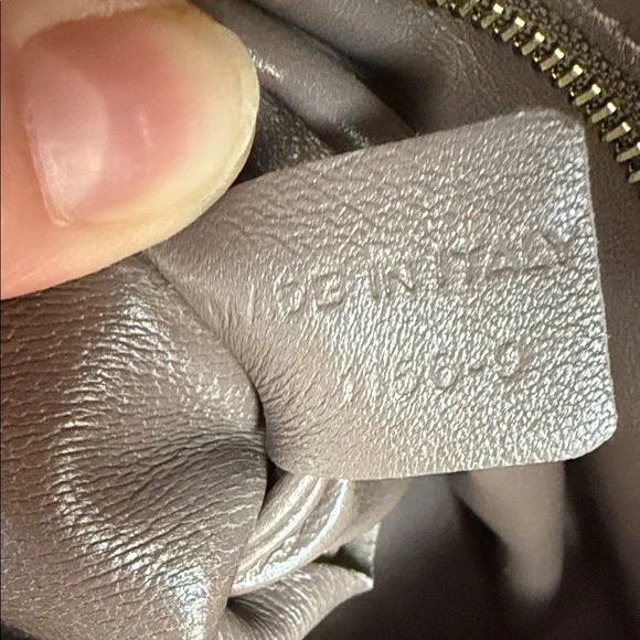 Chloe Taupe Leather Satchel